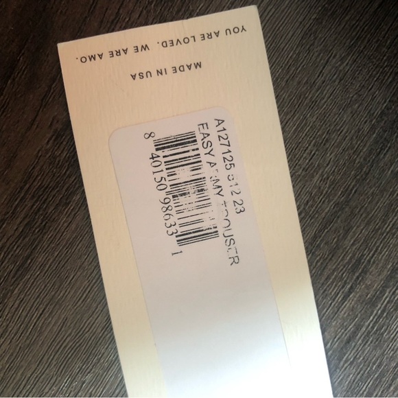 AMO Camo Ankle Pants Women’s Size 23 NWT Green Denim Army Premium Modern - Picture 11 of 12